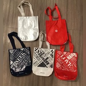 Lululemon 5 reusable small bags